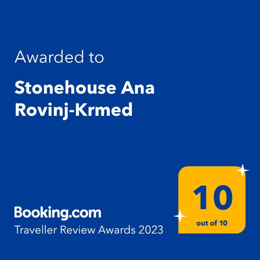 Stonehouse Ana With Jacuzzi Rovinj-Krmed别墅 外观 照片